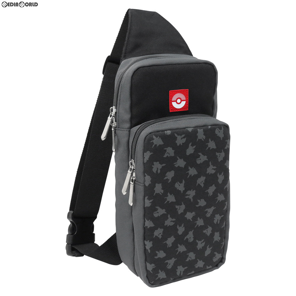 【中古即納】[ACC][Switch] ポケットモンスター ショルダーポーチ for Nintendo Switch(ニンテンドースイッチ) Let's Go! ピカチュウ・Let's Go! イーブイ HORI(NSW-139)(20181116)