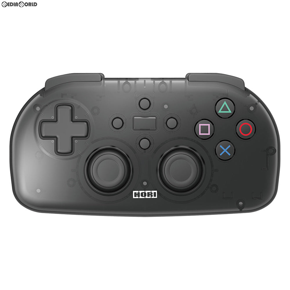 【中古即納】[ACC][PS4] ワイヤレスコントローラーライト for PlayStation4/PlayStation3/PC(プレイステーション4/プレイステーション3/PC) クリアブラック HORI(PS4-133)(20190131)