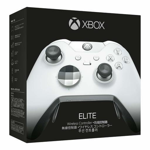 【中古即納】[ACC][XboxOne] Xbox Elite ワイヤレス コントローラー(ホワイト スペシャル エディション) 日本マイクロソフト(HM3-00013)(20181108)
