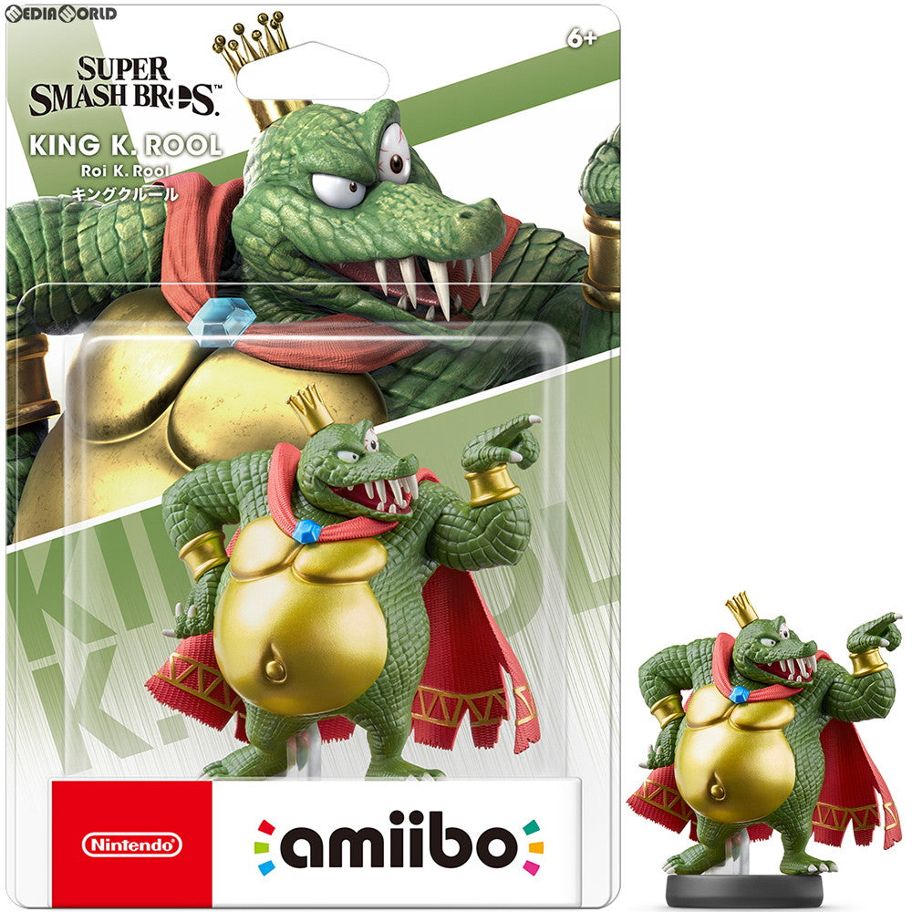 【中古即納】[ACC][Switch] amiibo(アミーボ) キングクルール(大乱闘スマッシュブラザーズシリーズ) 任天堂(NVL-C-AACS)(20190215)