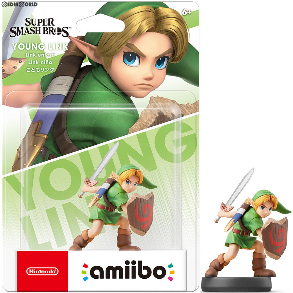【新品】【お取り寄せ】[ACC][Switch] amiibo(アミーボ) こどもリンク(大乱闘スマッシュブラザーズシリーズ) 任天堂(NVL-C-AACT)(20190412)