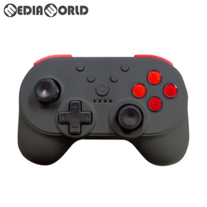 【新品】【お取り寄せ】[ACC][Switch] Switch用(スイッチ用) ジャスト ワイヤレスコントローラ(ブラック) アンサー(ANS-SW071BK)(20180210)