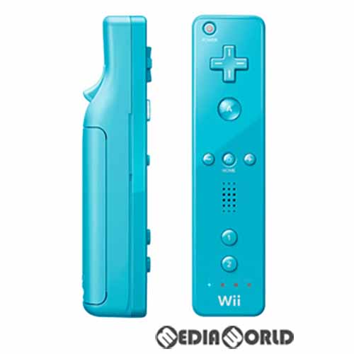 【中古即納】[ACC][Wii] Wiiリモコンジャケット・専用ストラップ無し Wiiリモコン(Wii Remote) アオ 任天堂(RVL-A-CCB)(20091203)