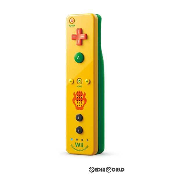 【中古即納】[ACC][WiiU] Wiiリモコンジャケット・専用ストラップ無し Wiiリモコンプラス(Wii Remote Plus) クッパ(Wii/Wii U用) 任天堂(RVL-A-PNYD)(20150312)