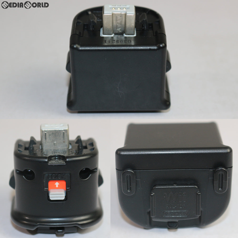 【中古即納】[ACC][Wii] Wiiリモコンジャケット無し Wiiモーションプラス クロ 任天堂(RVL-026)(20090910)