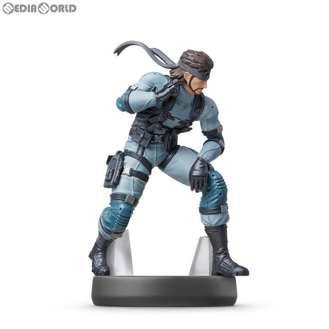 【新品】【お取り寄せ】[ACC][Switch] amiibo(アミーボ) スネーク(大乱闘スマッシュブラザーズシリーズ) 任天堂(NVL-C-AADH)(20190920)