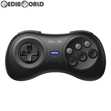 【中古即納】[ACC][Switch] 8BitDo M30 Bluetooth Wireless GamePad(ブルートゥース ワイヤレス ゲームパッド)(ブラック)サイバーガジェット(CY-8BDM30B-BK)(20190430)