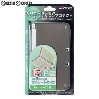 【新品】【お取り寄せ】[ACC][3DS] new 3DSLL用 シリコンプロテクト(ブラック) アンサー(ANS-3D076BK)(20150217)