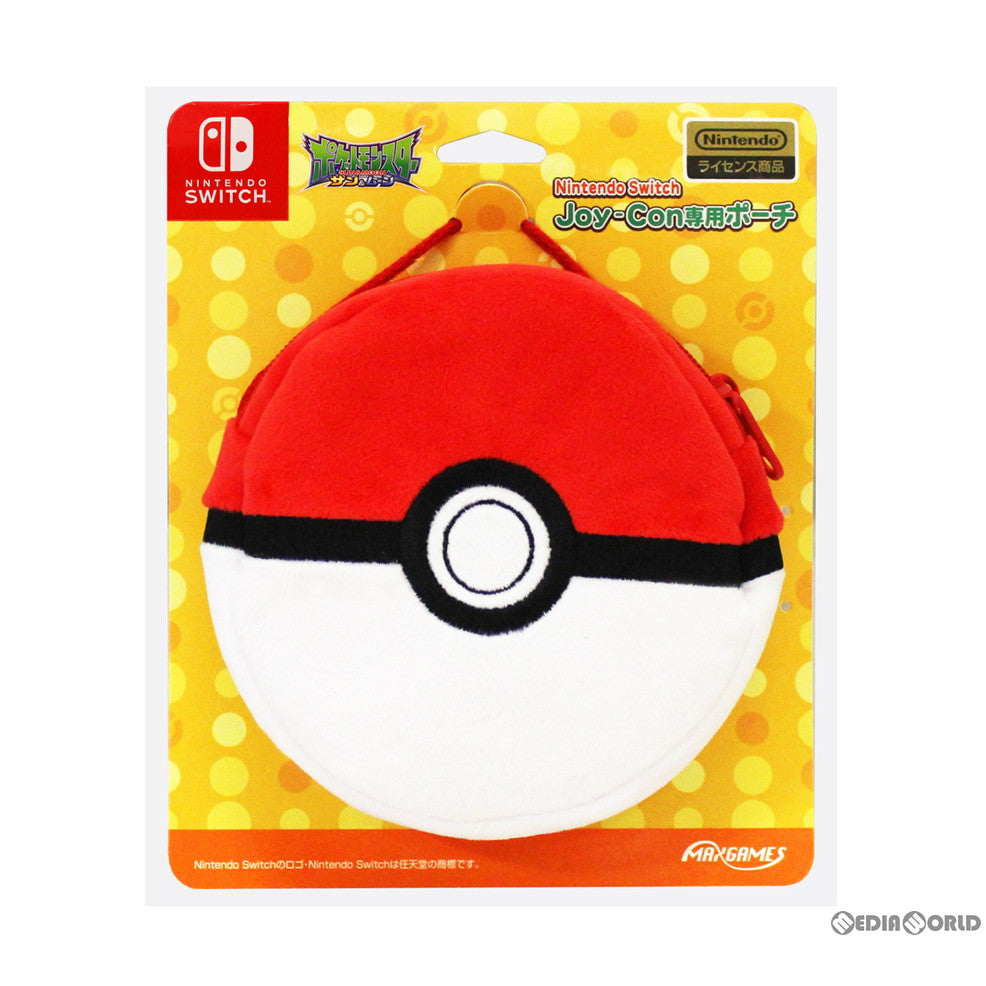 【中古即納】[ACC][Switch] Nintendo Switch Joy-Con専用ポーチ(スイッチジョイコン専用ポーチ) モンスターボール マックスゲームズ(HACJ-01MB)(20180621)