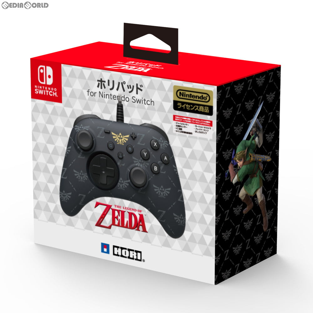 【中古即納】[ACC][Switch] ホリパッド for Nintendo Switch(ニンテンドースイッチ) ゼルダの伝説 HORI(NSW-189)(20190731)
