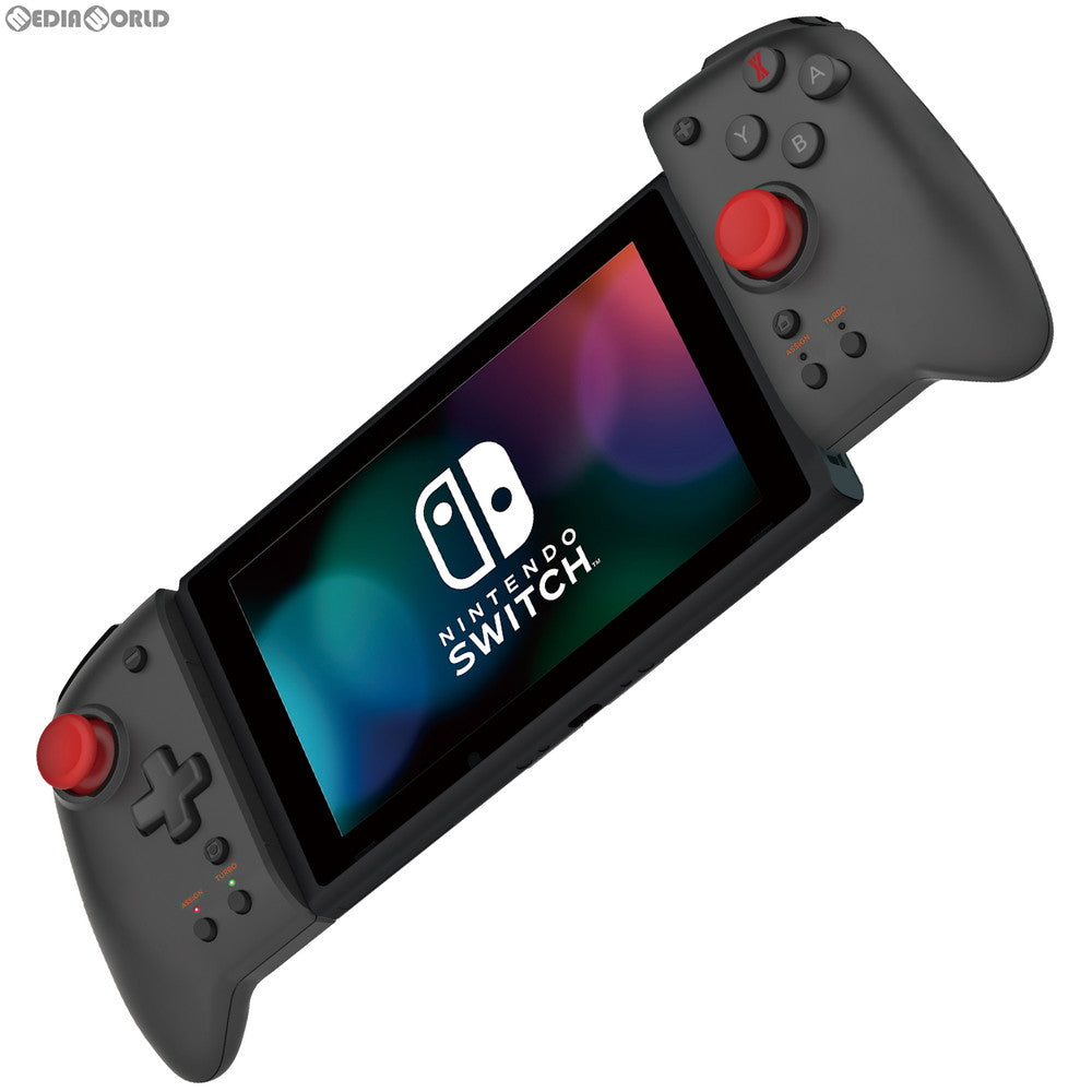 【中古即納】[お得品][表紙説明書なし][ACC][Switch] 携帯モード専用グリップコントローラー for Nintendo Switch DAEMON X MACHINA(ニンテンドースイッチ デモンエクスマキナ) 任天堂ライセンス商品 HORI(NSW-182)(20190913)