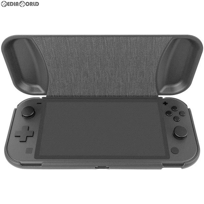 【新品】【お取り寄せ】[ACC][Switch] CYBER・フラップカバー(SWITCH Lite用)(スイッチライト用) ブラック サイバーガジェット(CY-NSLFLC-BK)(20190920)