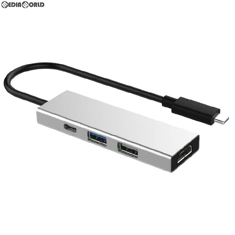 【新品】【お取り寄せ】[ACC][Switch] CYBER・TV出力変換アダプター(SWITCH用)(スイッチ用) シルバー サイバーガジェット(CY-NSTVAD-SL)(20191020)