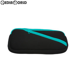 【新品】【お取り寄せ】[ACC][Switch] (Switch Lite用)スリムソフトポーチ (ブラックターコイズ)(スイッチライト用) コロンバスサークル(CC-SLSSP-BT)(20190920)