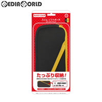 【新品】【お取り寄せ】[ACC][Switch] (Switch Lite用)スリムソフトポーチ (ブラックイエロー)(スイッチライト用) コロンバスサークル(CC-SLSSP-BY)(20190920)