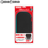 【新品】【お取り寄せ】[ACC][Switch] (Switch Lite用)大容量セミハードポーチ(ブラックターコイズ)(スイッチライト用) コロンバスサークル(CC-SLDHP-BT)(20190920)