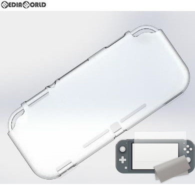 【中古即納】[ACC][Switch] Switch Lite用(スイッチライト用) スターティングセット・ソフトカバー クリア カンパーニュ(CP-3SSLC1/C)(20190930)
