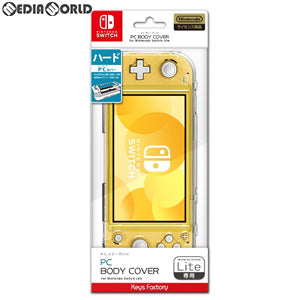 【中古即納】[ACC][Switch] PC BODY COVER for Nintendo Switch Lite(PC ボディカバー フォー ニンテンドースイッチライト) クリア キーズファクトリー(HPC-001-1)(20190920)