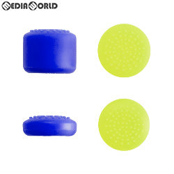 【中古即納】[ACC][Switch] Switchジョイコン用(スイッチジョイコン用) プレイアップボタンセット(ブルー&イエロー) アンサー(ANS-SW028BY)(20191010)