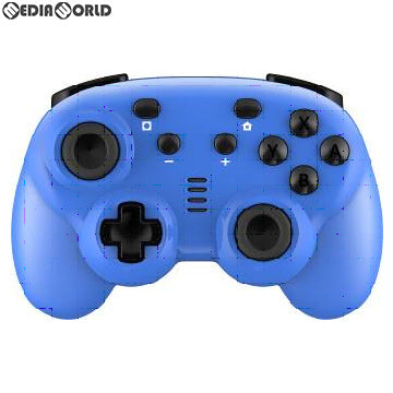 【新品】【お取り寄せ】[ACC][Switch] CYBER・ジャイロコントローラー ミニ 無線タイプ(SWITCH用)(スイッチ用) ブルー サイバーガジェット(CY-NSGYCMB-BL)(20191031)