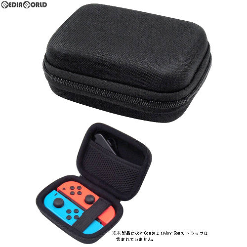 【新品】【お取り寄せ】[ACC][Switch] CYBER・コントローラー収納ケース(SWITCH Joy-Con用)(スイッチジョイコン用) ブラック サイバーガジェット(CY-NSJCSHC-BK)(20191020)