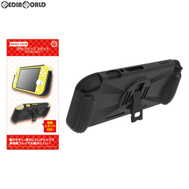 【新品】【お取り寄せ】[ACC][Switch] (Switch Lite用)(スイッチライト用) TPUグリップスタンド コロンバスサークル(CC-SLGRS-BK)(20191031)