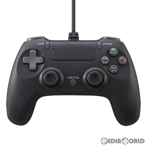 【新品】【お取り寄せ】[ACC][PS4] CYBER・ワイヤードコントローラー ライト(PS4/SWITCH用) ブラック サイバーガジェット(CY-NSP4WCL-BK)(20191231)
