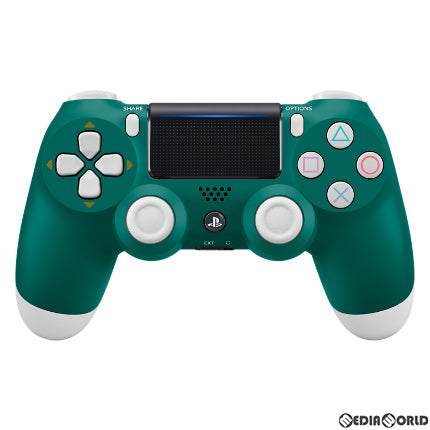 【中古即納】[ACC][PS4] Amazon.co.jp限定 ワイヤレスコントローラー デュアルショック4(DUALSHOCK4) アルパイン・グリーン(CUH-ZCT2J26)(20190715)