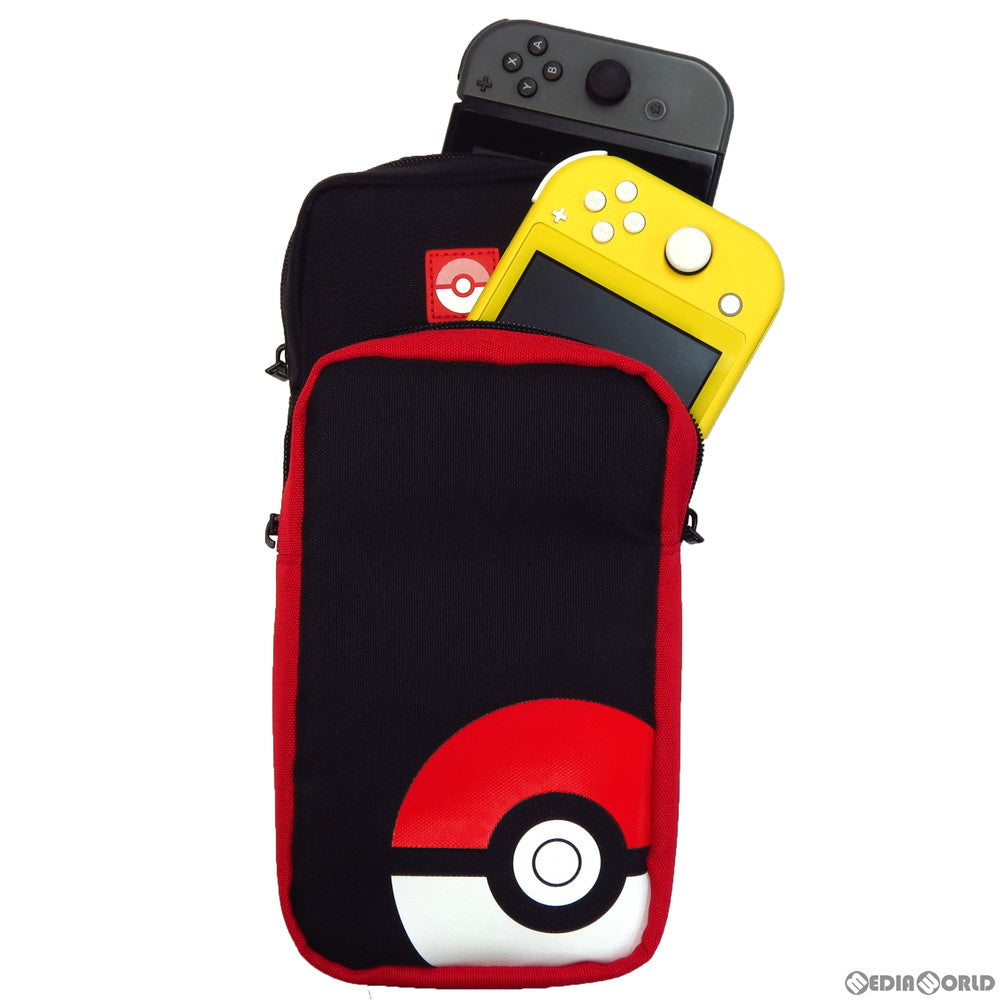 【中古即納】[ACC][Switch] ポケットモンスター ショルダーポーチ for Nintendo Switch(ニンテンドースイッチ) モンスターボール 任天堂ライセンス商品 HORI(NSW-170)(20191130)