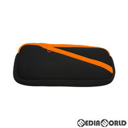 【新品】【お取り寄せ】[ACC][Switch] (Switch Lite用)(スイッチライト用)スリムソフトポーチ(ブラックオレンジ) コロンバスサークル(CC-SLSSP-BO)(20191220)