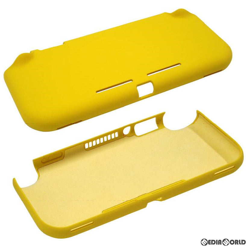 【新品】【お取り寄せ】[ACC][Switch] CYBER・シリコンコート背面カバー(SWITCH Lite用)(スイッチライト用) イエロー サイバーガジェット(CY-NSLSCBC-YE)(20200131)