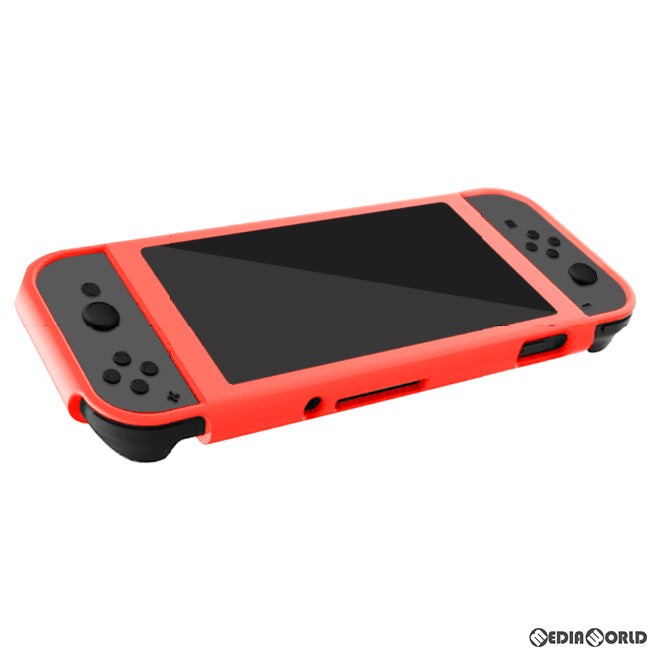 【新品】【お取り寄せ】[ACC][Switch] CYBER・ガラスパネル付きマグネットバンパー(SWITCH用)(スイッチ用) レッド サイバーガジェット(CY-NSMGB-RE)(20200430)
