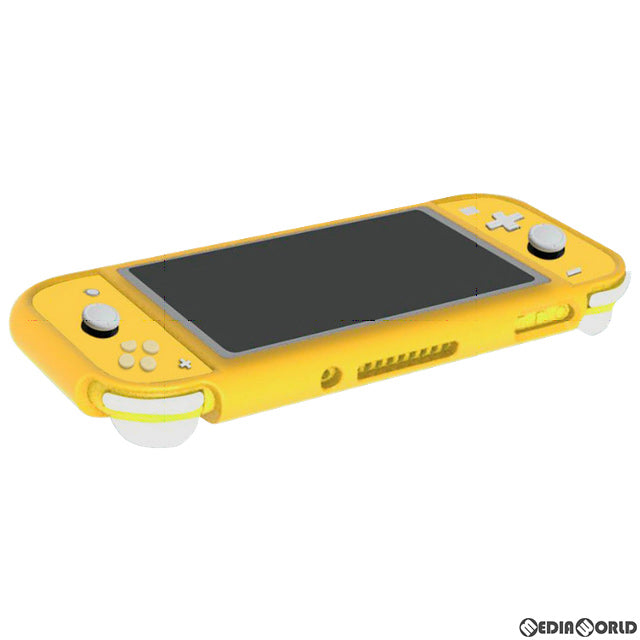 【新品】【お取り寄せ】[ACC][Switch] CYBER・ガラスパネル付きマグネットバンパー(SWITCH Lite用)(スイッチライト用) イエロー サイバーガジェット(CY-NSLMGB-YE)(20200430)