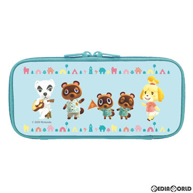 【中古即納】[ACC][Switch] Nintendo Switch Lite専用スマートポーチEVA あつまれどうぶつの森 任天堂ライセンス商品 マックスゲームズ(HROP-02AD)(20200417)