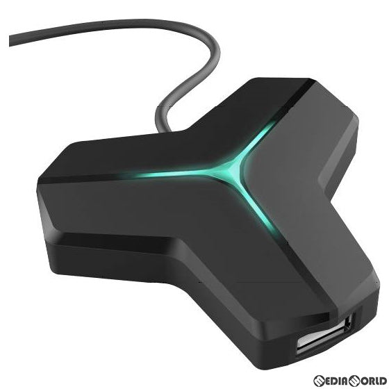 【新品】【お取り寄せ】[ACC][Switch] CYBER・マウス&キーボード変換アダプター(SWITCH/PS4用)(スイッチ/PS4用) ブラック サイバーガジェット(CY-NSP4MKCA-BK)(20200531)