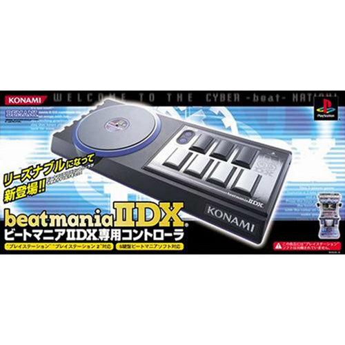 【中古即納】[お得品][表紙説明書なし][ACC][PS2] beatmania IIDX(ビートマニア2DX) 専用コントローラ コナミ(RU029-J2)(20040805)