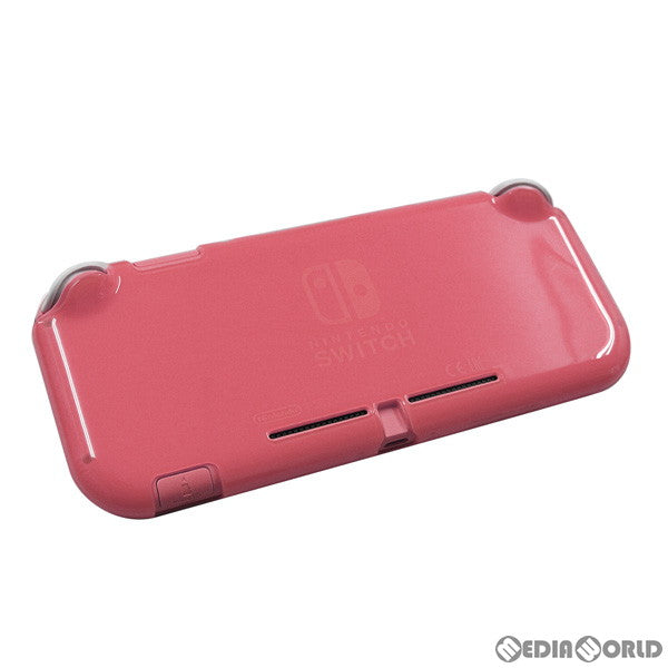 【新品】【お取り寄せ】[ACC][Switch] Switch Lite用(スイッチライト用) クリアTPUカバー コーラルピンク アローン(ALG-NSMTCC)(20200630)
