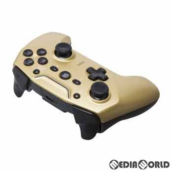 【中古即納】[ACC][Switch] CYBER・ジャイロコントローラー 無線タイプ(SWITCH用)(スイッチ用) ゴールド サイバーガジェット(CY-NSGYCWL-GLYM)(20190422)