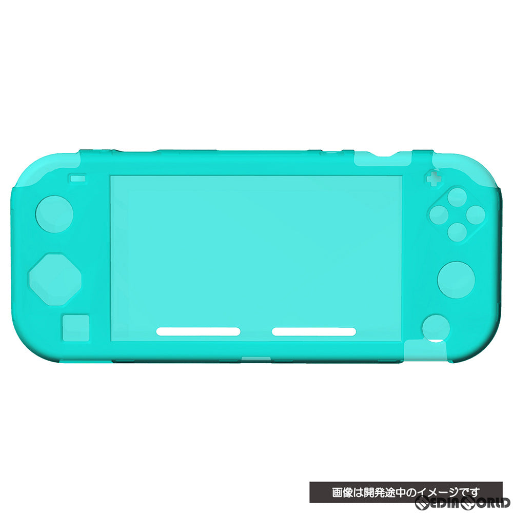 【新品】【お取り寄せ】[ACC][Switch] CYBER・プレミアムプロテクトカバー(SWITCH Lite用)(スイッチライト用) クリアターコイズ サイバーガジェット(CY-NSLPRPC-TQ)(20200630)