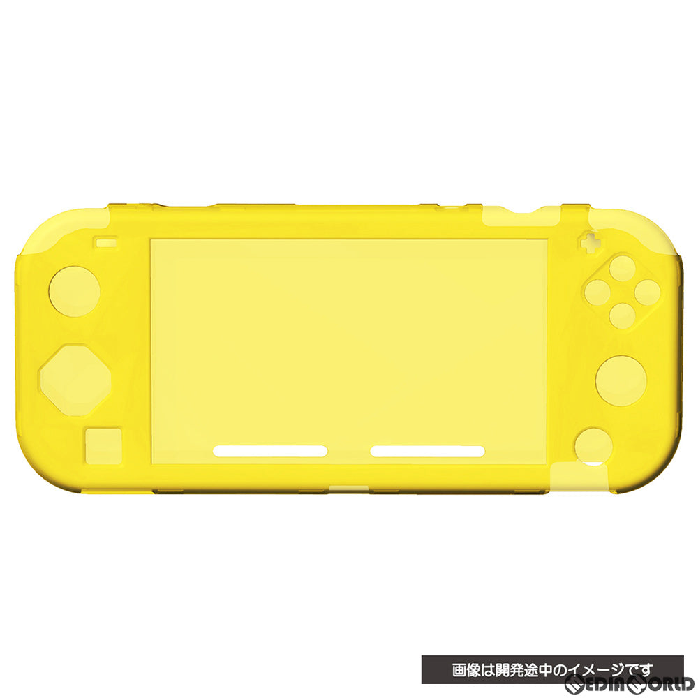 【新品】【お取り寄せ】[ACC][Switch] CYBER・プレミアムプロテクトカバー(SWITCH Lite用)(スイッチライト用) クリアイエロー サイバーガジェット(CY-NSLPRPC-YE)(20200630)