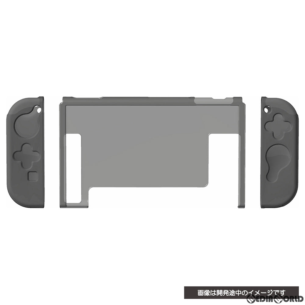 【新品】【お取り寄せ】[ACC][Switch] CYBER・プレミアムプロテクトカバー セパレート(SWITCH用)(スイッチ用) クリアグレー サイバーガジェット(CY-NSPRPCS-CGY)(20200630)