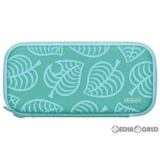 【中古即納】[ACC][Switch] (画面保護シート無し)Nintendo Switch Lite(ニンテンドースイッチライト) キャリングケース あつまれ どうぶつの森エディション ～たぬきアロハ柄～ 任天堂(HDH-A-PSSAE)(20200320)