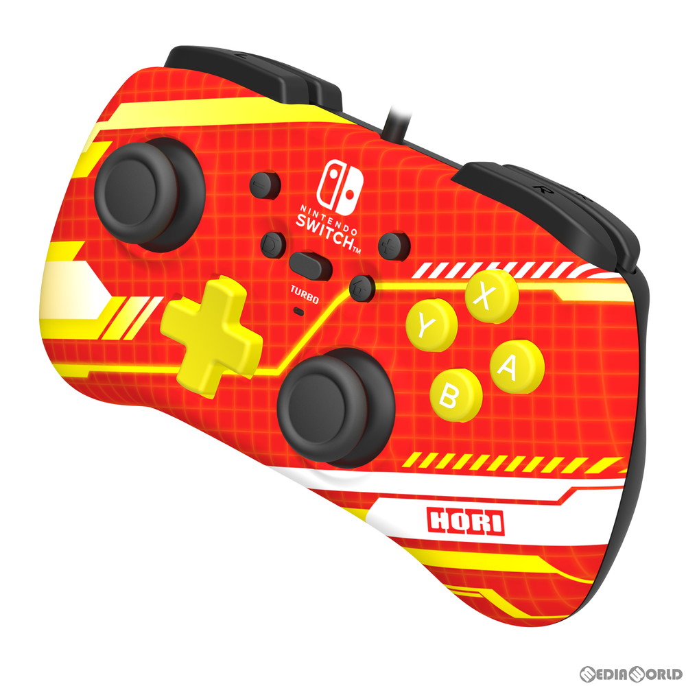 【中古即納】[ACC][Switch] ホリパッドミニ for Nintendo Switch(ニンテンドースイッチ) メカニックレッド 任天堂ライセンス商品 HORI(NSW-255)(20200731)