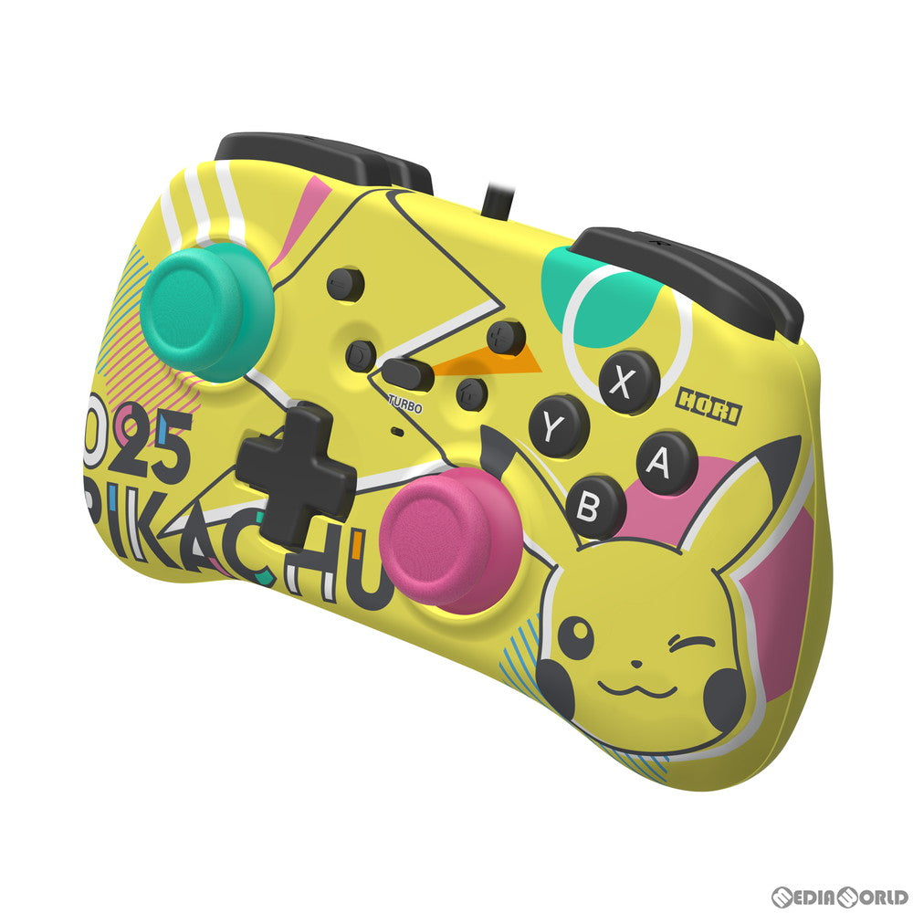 【中古即納】[お得品][表紙説明書なし][ACC][Switch] ホリパッドミニ for Nintendo Switch(ニンテンドースイッチ) ピカチュウ 任天堂ライセンス商品 HORI(NSW-278)(20200731)