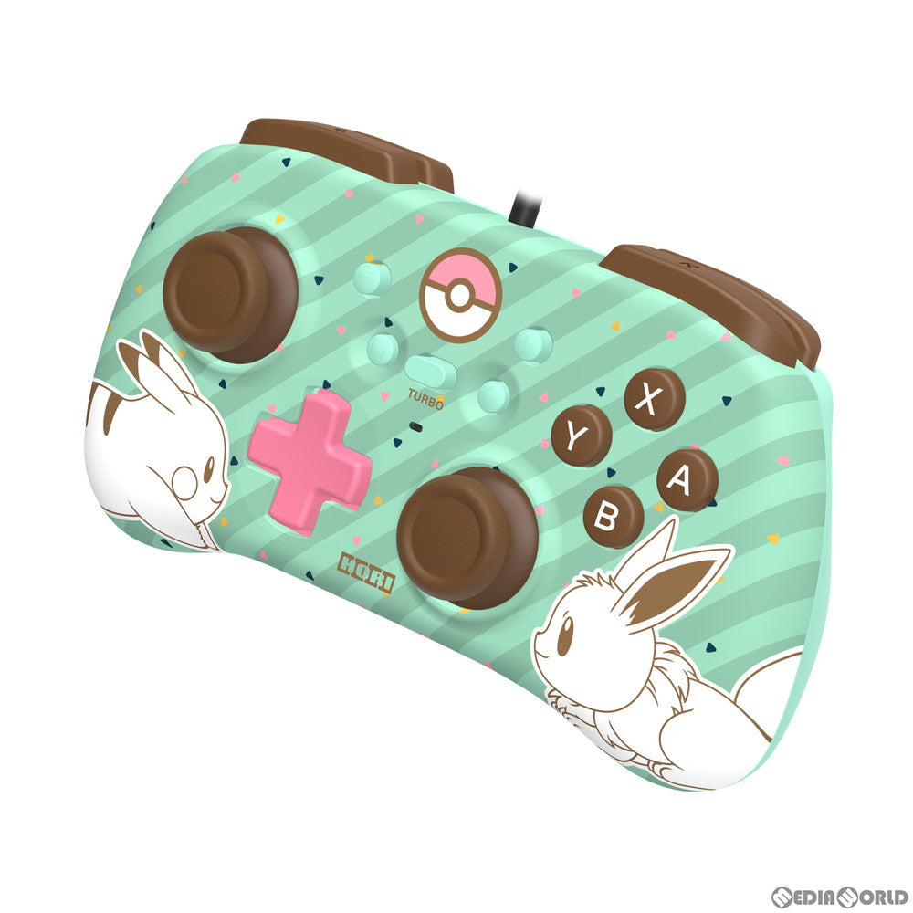 【中古即納】[お得品][表紙説明書なし][ACC][Switch] ホリパッドミニ for Nintendo Switch(ニンテンドースイッチ) ピカチュウ&イーブイ 任天堂ライセンス商品 HORI(NSW-279)(20200731)