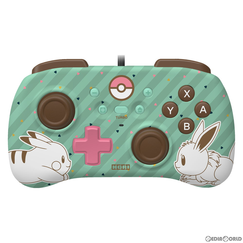 【中古即納】[お得品][表紙説明書なし][ACC][Switch] ホリパッドミニ for Nintendo Switch(ニンテンドースイッチ) ピカチュウ&イーブイ 任天堂ライセンス商品 HORI(NSW-279)(20200731)