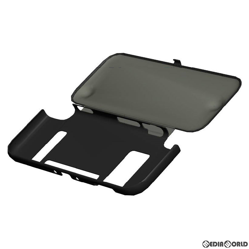 【新品】【お取り寄せ】[ACC][Switch] CYBER・セパレートフラップカバー(SWITCH用)(スイッチ用) ブラック サイバーガジェット(CY-NSSFLC-BK)(20200831)