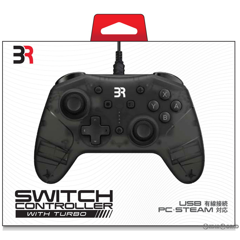 【新品】【お取り寄せ】[ACC][Switch] Switch用(スイッチ用) コントローラ 有線 ブレア(BR-0001)(20200910)
