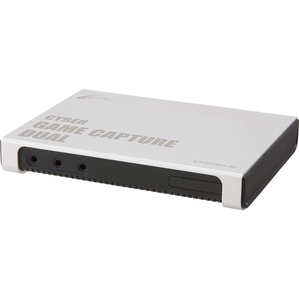 【新品】【お取り寄せ】[ACC][Switch] CYBER・ゲームキャプチャーDUAL サイバーガジェット(CY-GCDU-SL)(20200930)