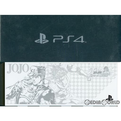 【中古即納】[ACC][PS4] ソニーストア限定 プレイステーション4 PlayStation4 HDDベイカバー ジョジョの奇妙な冒険 アイズオブヘブン 空条承太郎 ver. グレイシャー・ホワイト SCE(84970462)(20151217)